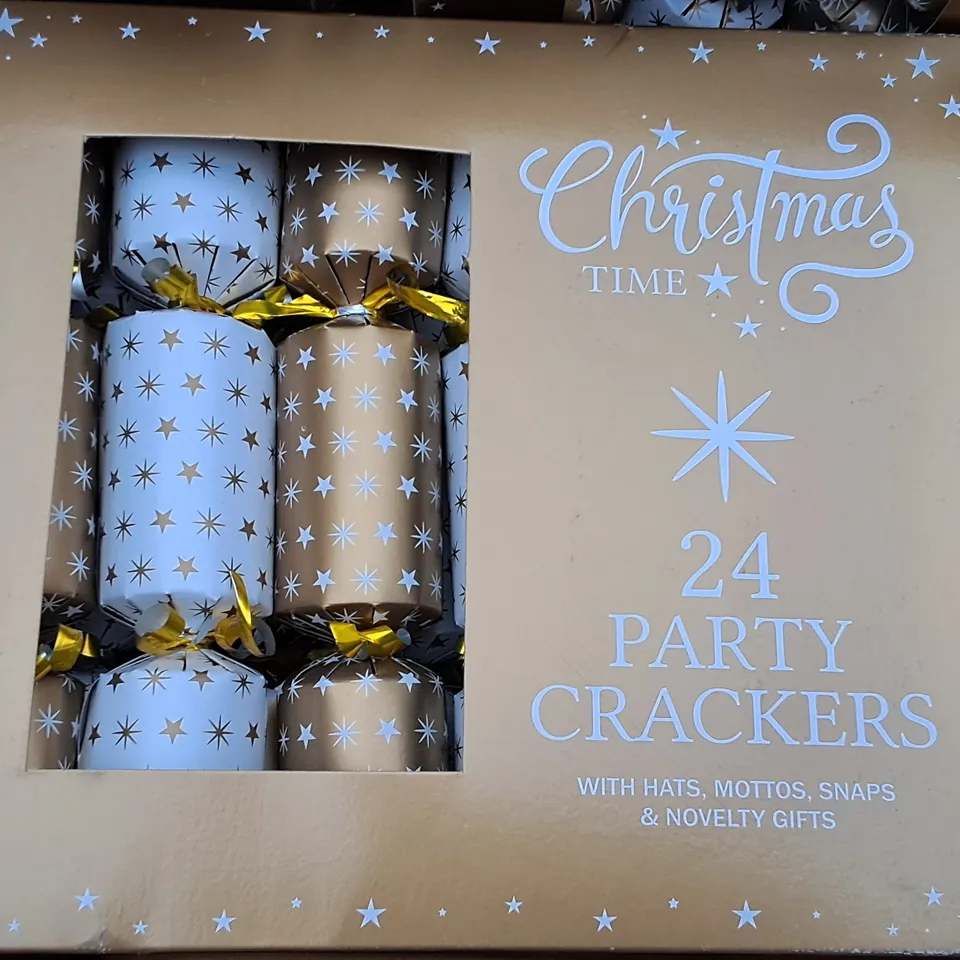 LOT OF 924-PACK BOXES OF PARTY CRACKERS 