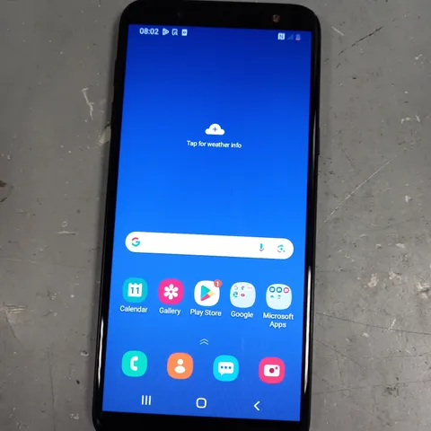 SAMSUNG GALAXY J6 SM-J600FN SMARTPHONE IN BLACK