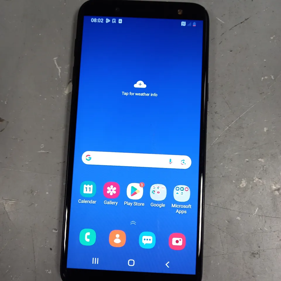 SAMSUNG GALAXY J6 SM-J600FN SMARTPHONE IN BLACK 