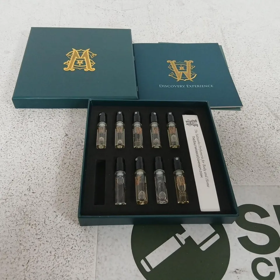 THE SALTWORKS FRAGRANCE SAMPLER SET – THE DISCOVERY EXPERIENCE