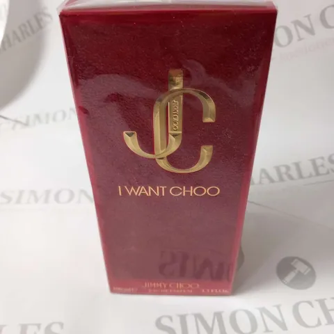 BOXED AND SEALED JIMMY CHOO I WANT CHOO EAU DE PARFUM 100ML