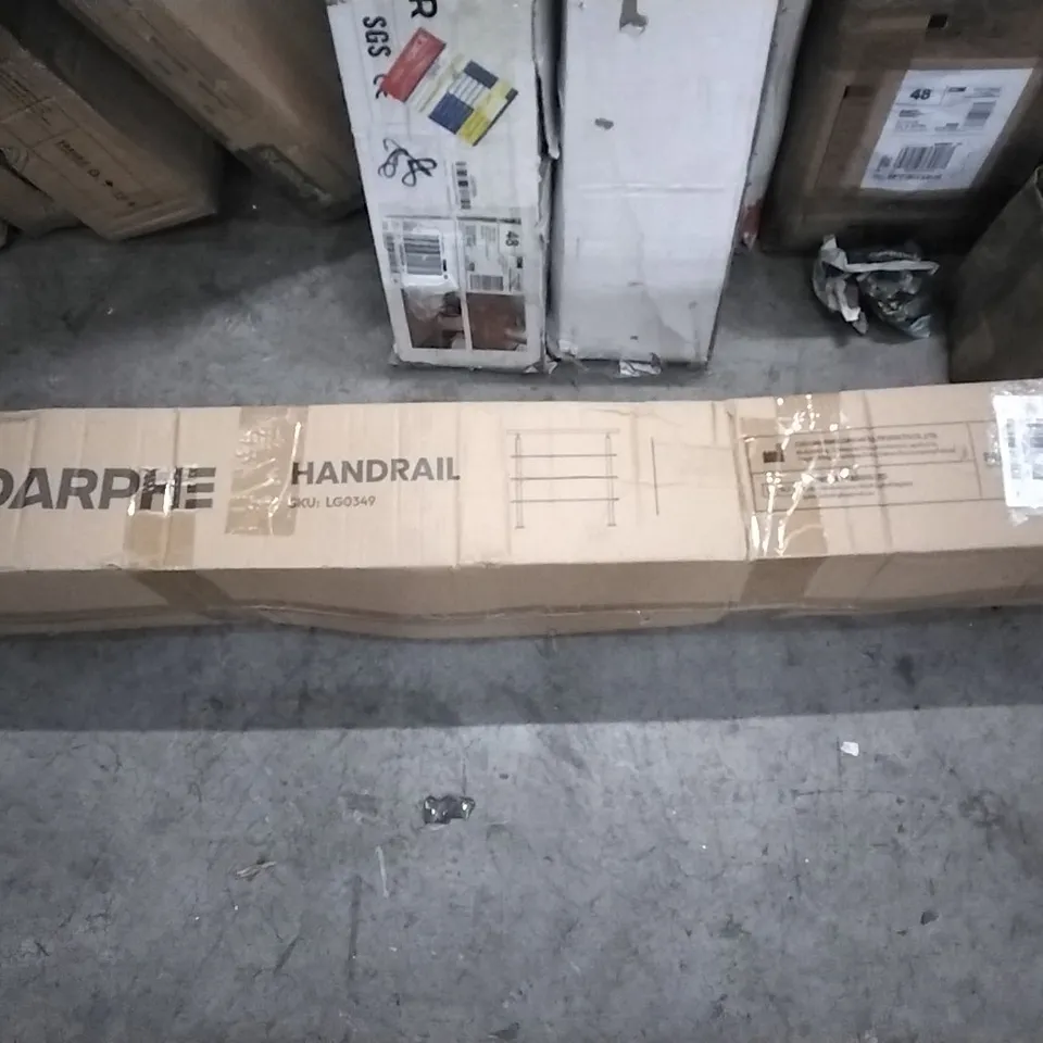 BOXED DARPHE HANDRAIL BRUSHED SILVER LG0349