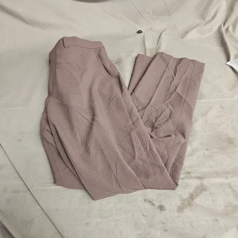 MOSS TAILORED FIT TEXTURED TROUSERS IN ESPRESSO SIZE 32W