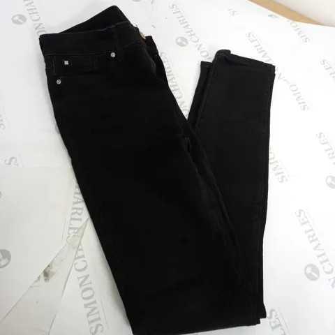 ONLY BLACK SKINNY DENIM JEANS SIZE S