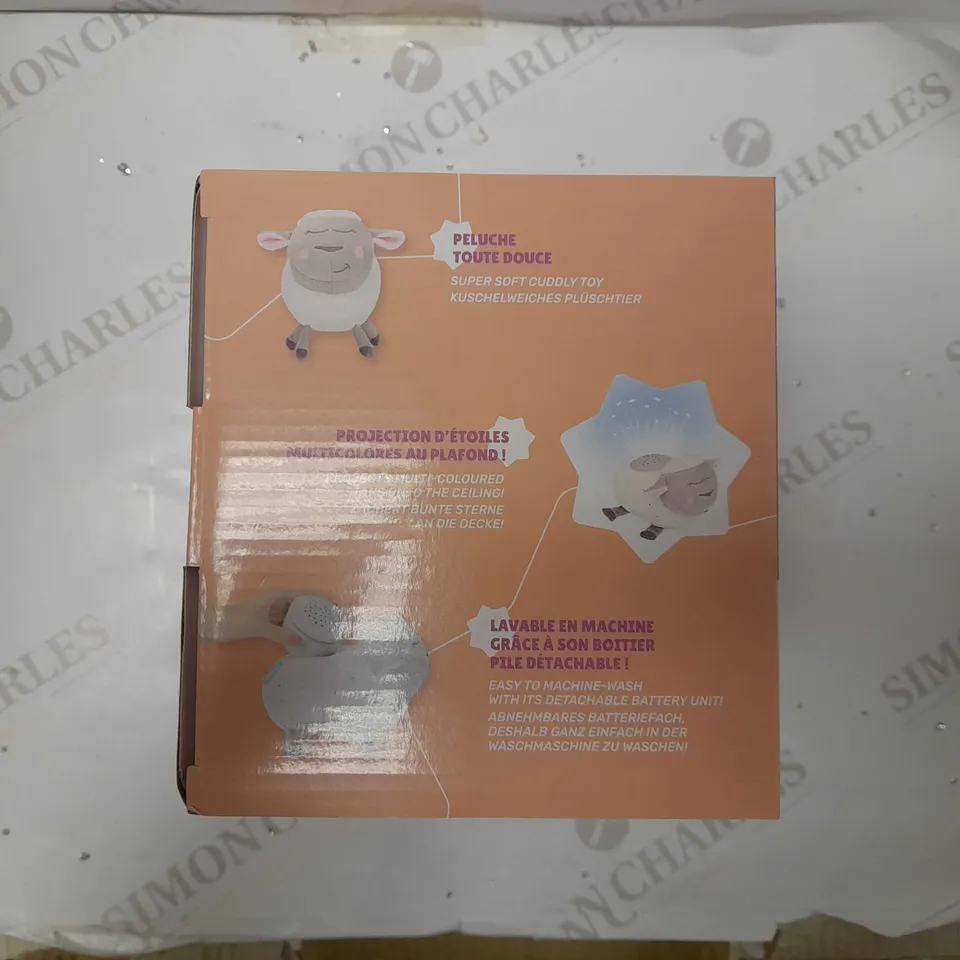 BRAND NEW BOXED BADABULLE LULU THE LAMB MUSICAL PROJECTION NIGHT LIGHT-SENSORY BABY LIGHT