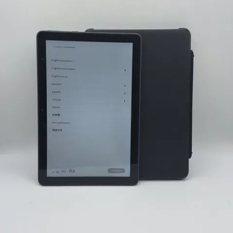 UNBOXED AMAZON FIRE 64GB TABLET WITH DETACHABLE KEYBOARD CASE - KFTRPWI