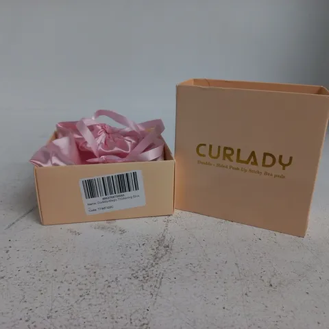CURLADY DOUBLE SIDED PUSH UP STICKY BRA PADS BOXED