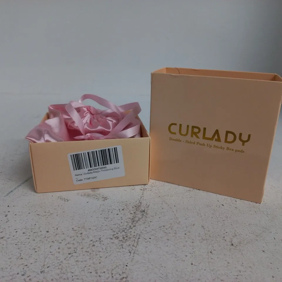 CURLADY DOUBLE SIDED PUSH UP STICKY BRA PADS BOXED