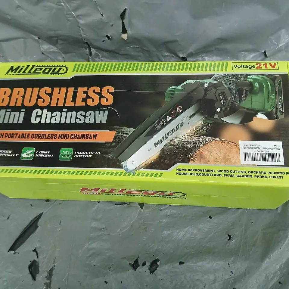 BRUSHLESS MINI CHAINSAW 