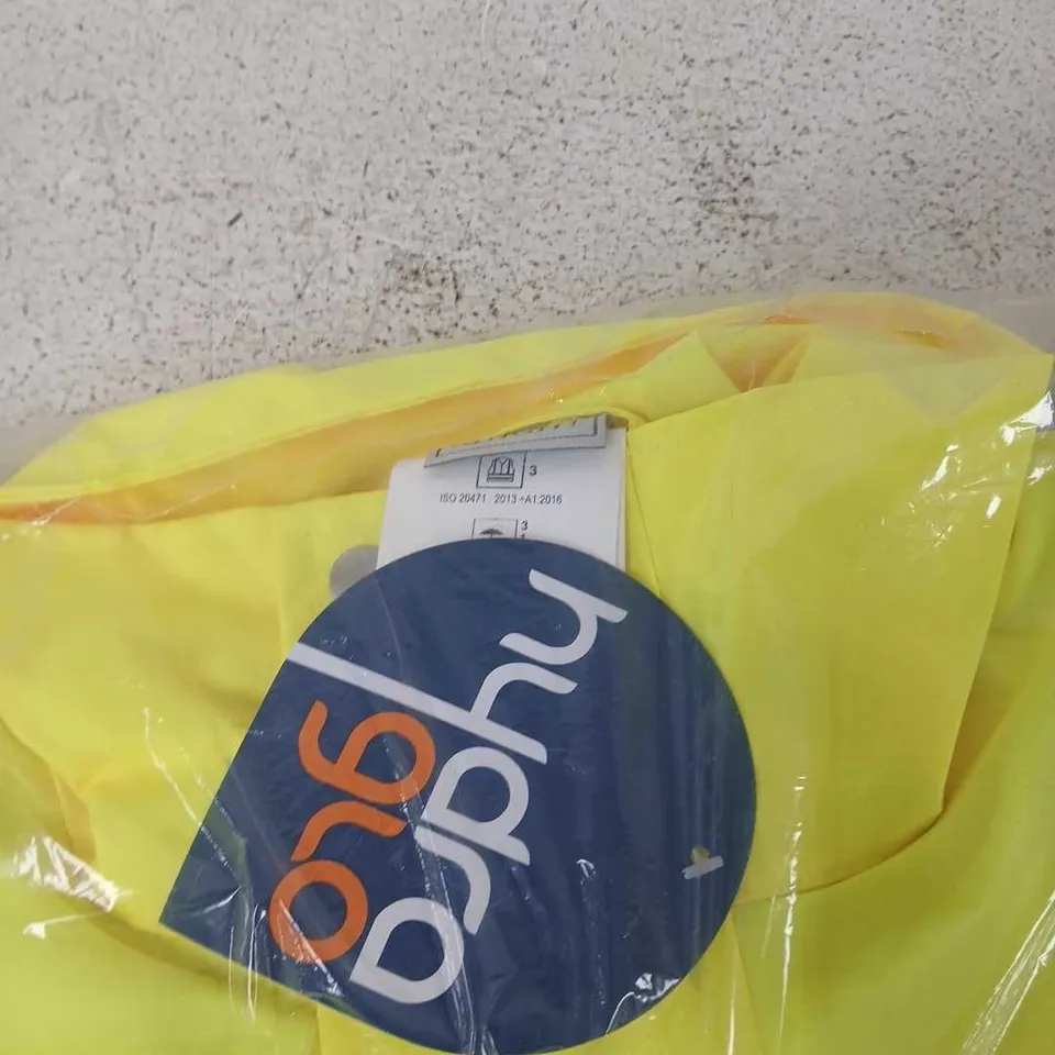 HI-VIS YELLOW SAFETY JACKET, SIZE L