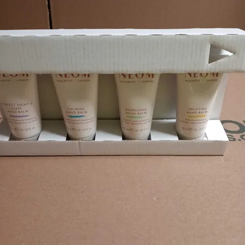 NEOM WELLBEING HAND BALM SET – 4 X 30ML