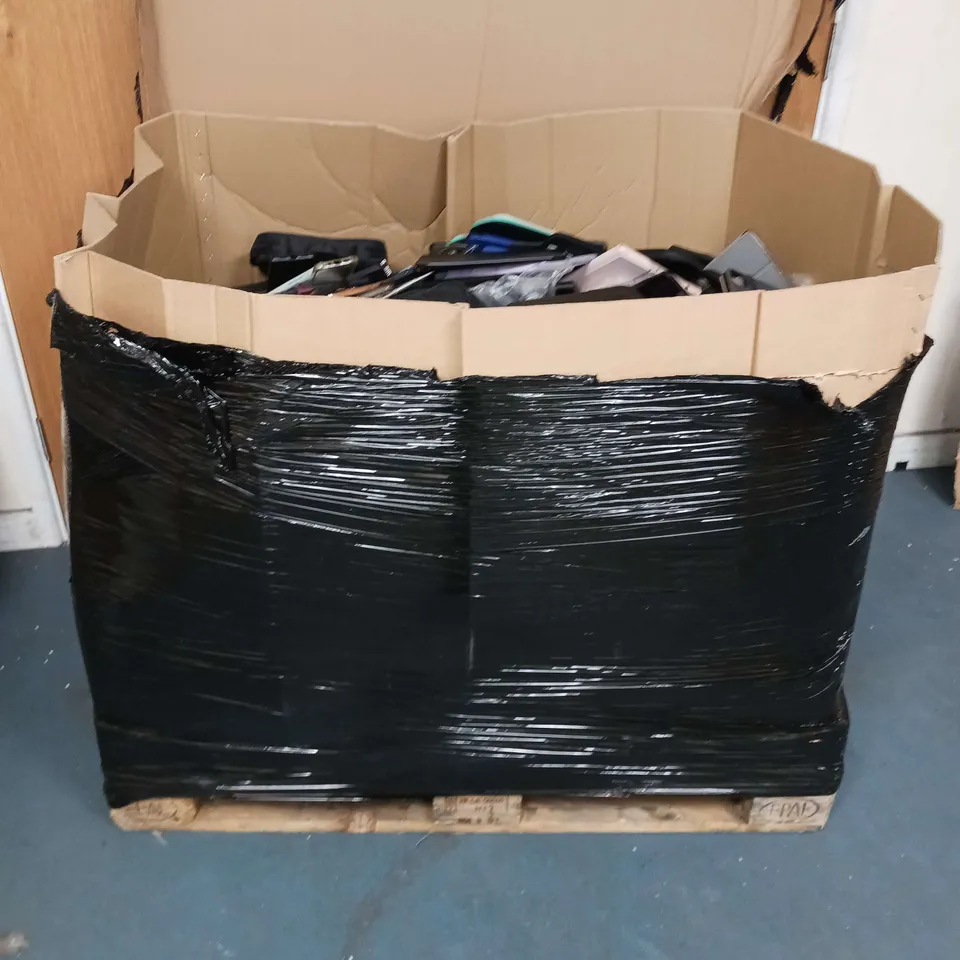 PALLET OF ASSORTED TECH PROTECTION ITEMS 