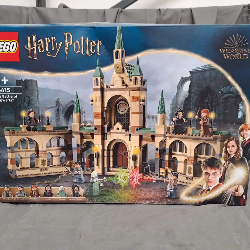 BOXED LEGO HARRY POTTER THE BATTLE OF HOGWARTS 76415 RRP £74.99