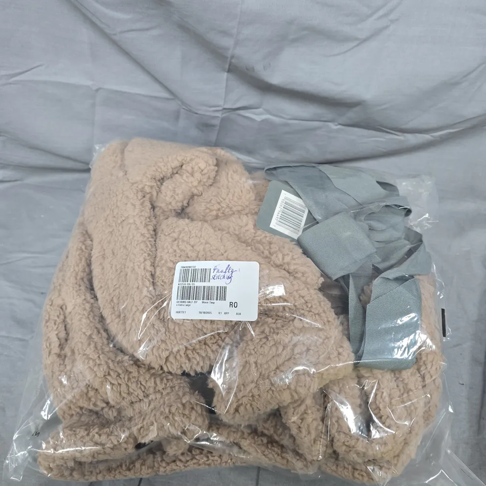 COZEE HOME SHERPA HALF-ZIP TOP