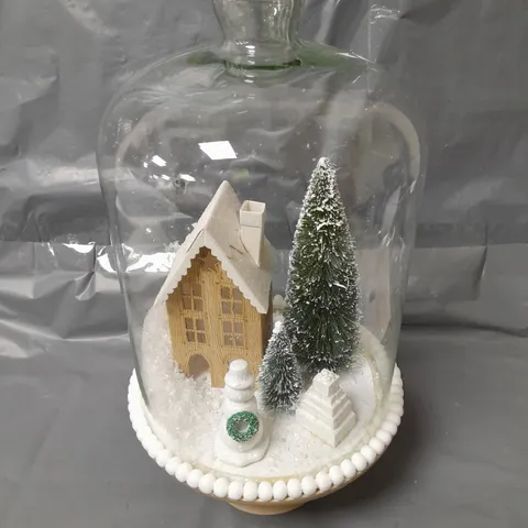 WINTER SCENE CLOCHE - COLLECTION ONLY 