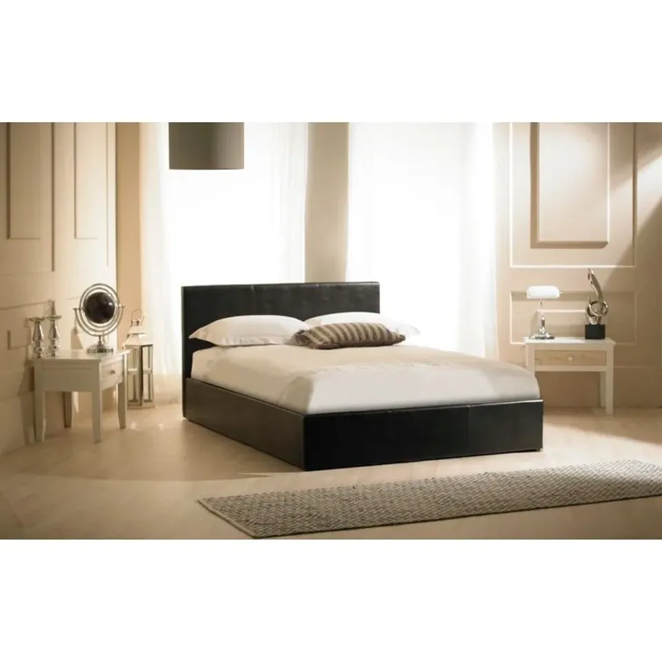 BOXED ETON UPHOLSTERED OTTOMAN BED (ONLY BOXES 1 & 2 OF 3)