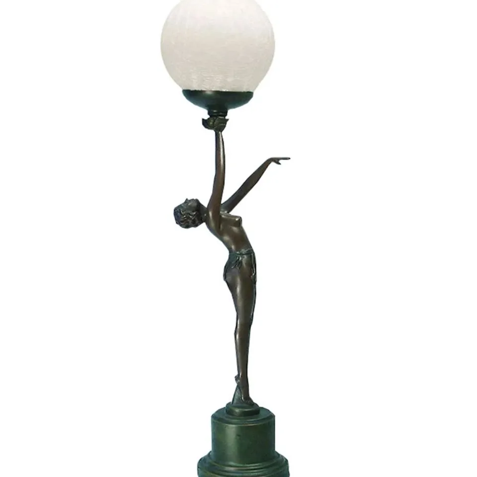 BOXED SOUVENANCE RESIN NOVELTY LAMP (1 BOX)