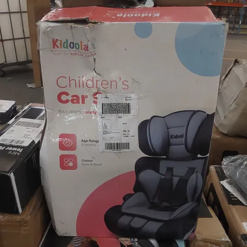 BOXED KIDOOLA CHILDREN'S CAR SEAT