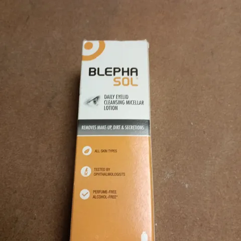 BLEPHASOL DAILY EYELID CLEANSING MICELLAR LOTION – BOXED
