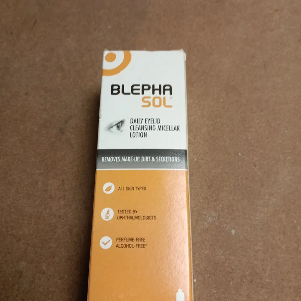 BLEPHASOL DAILY EYELID CLEANSING MICELLAR LOTION – BOXED