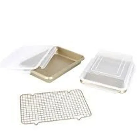 CURTIS STONE SET OF 2 ROAST & BAKE STORE PANS