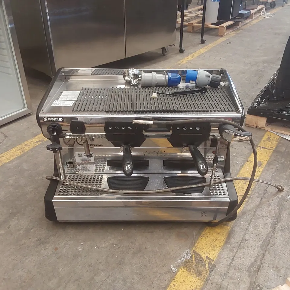 RANCILIO CLASSE 7 2 GROUP COMMERCIAL COFFEE MACHINE WITH ISTEAM