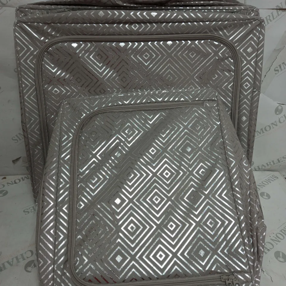 PERIEA COLLAPSABLE STORAGE BOX SILVER/GREY
