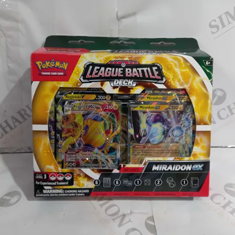 POKEMON TRADING CARD GAME LEAGUE BATTLE DECK MIRAIDON EX