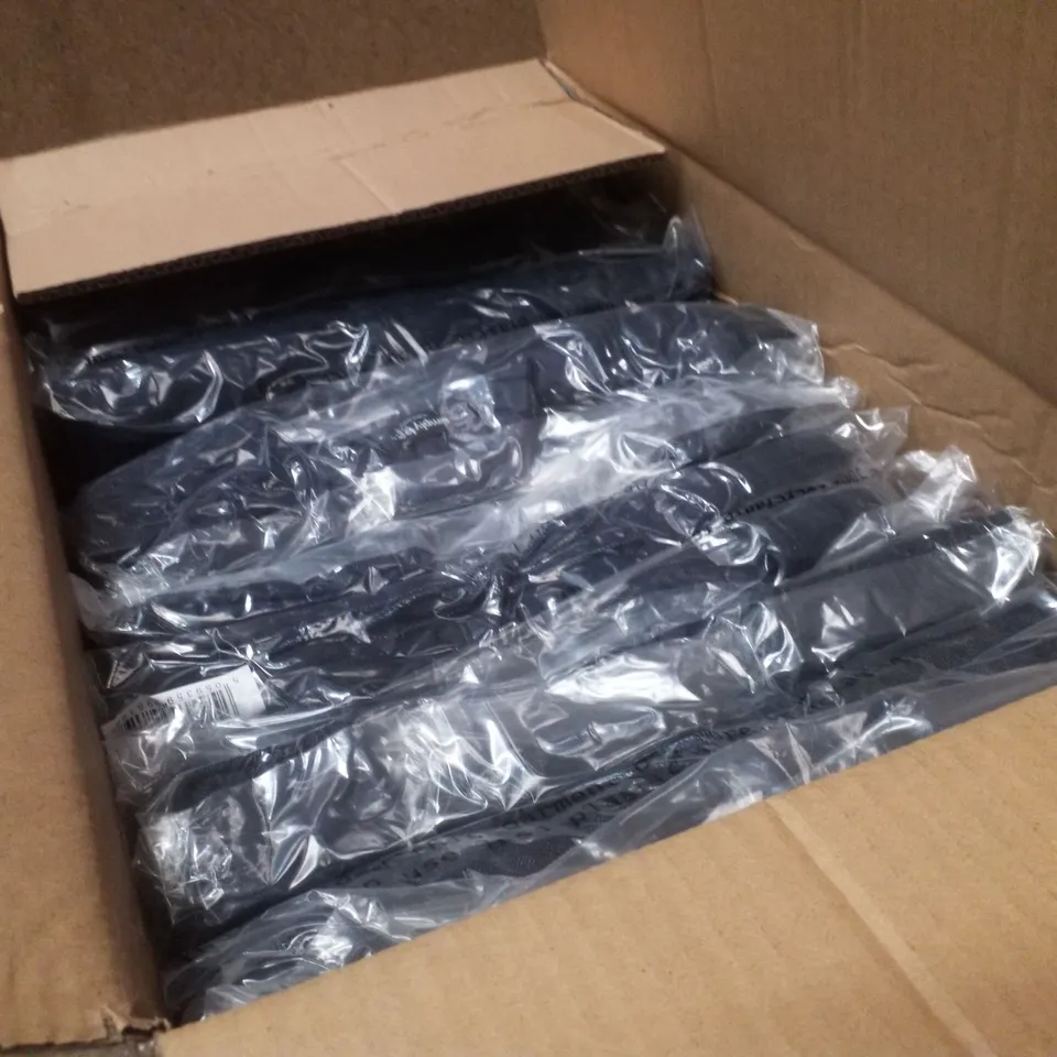 BOX CONTAINING APPROXIMATELY 17 BRAND NEW SIMPLY BE BLUE TIE FRONT QUILTED DENIM GILET - SIZE 18