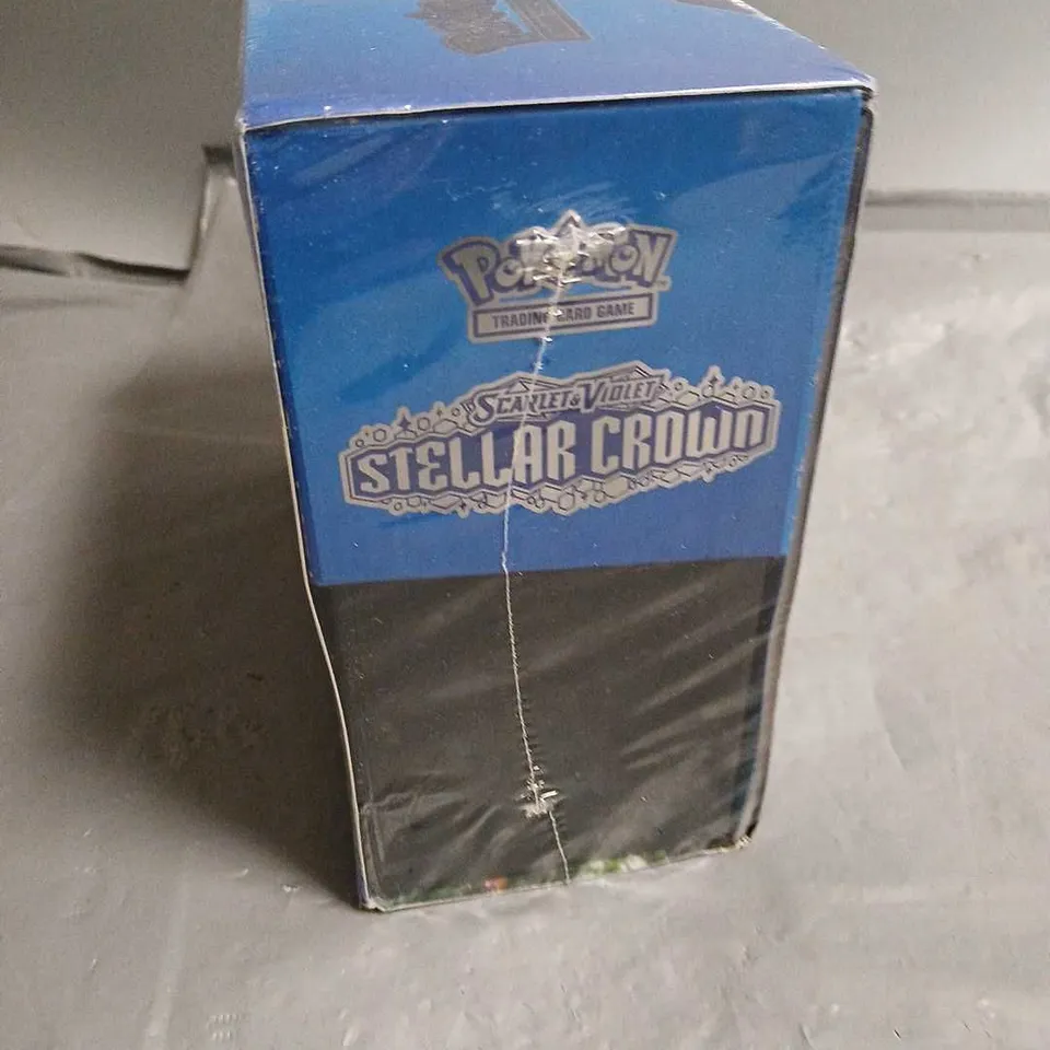 SEALED POKEMON SCARLETT AND VIOLET STELLAR CROWN ELITE TRAINER BOX