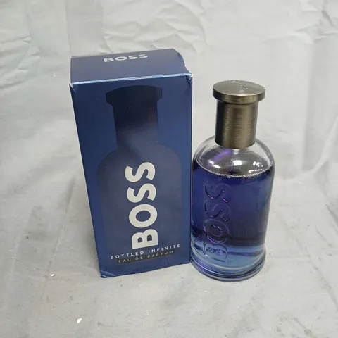BOXED BOSS BOTTLED INFINITE EAU DE PARFUM – BLUE BOTTLE