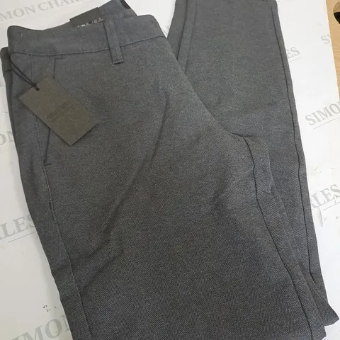 ONLY AND SONS DARK GREY TROUSERS SIZE 32