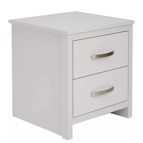 BOXED ELY 2 DRAWER BEDSIDE