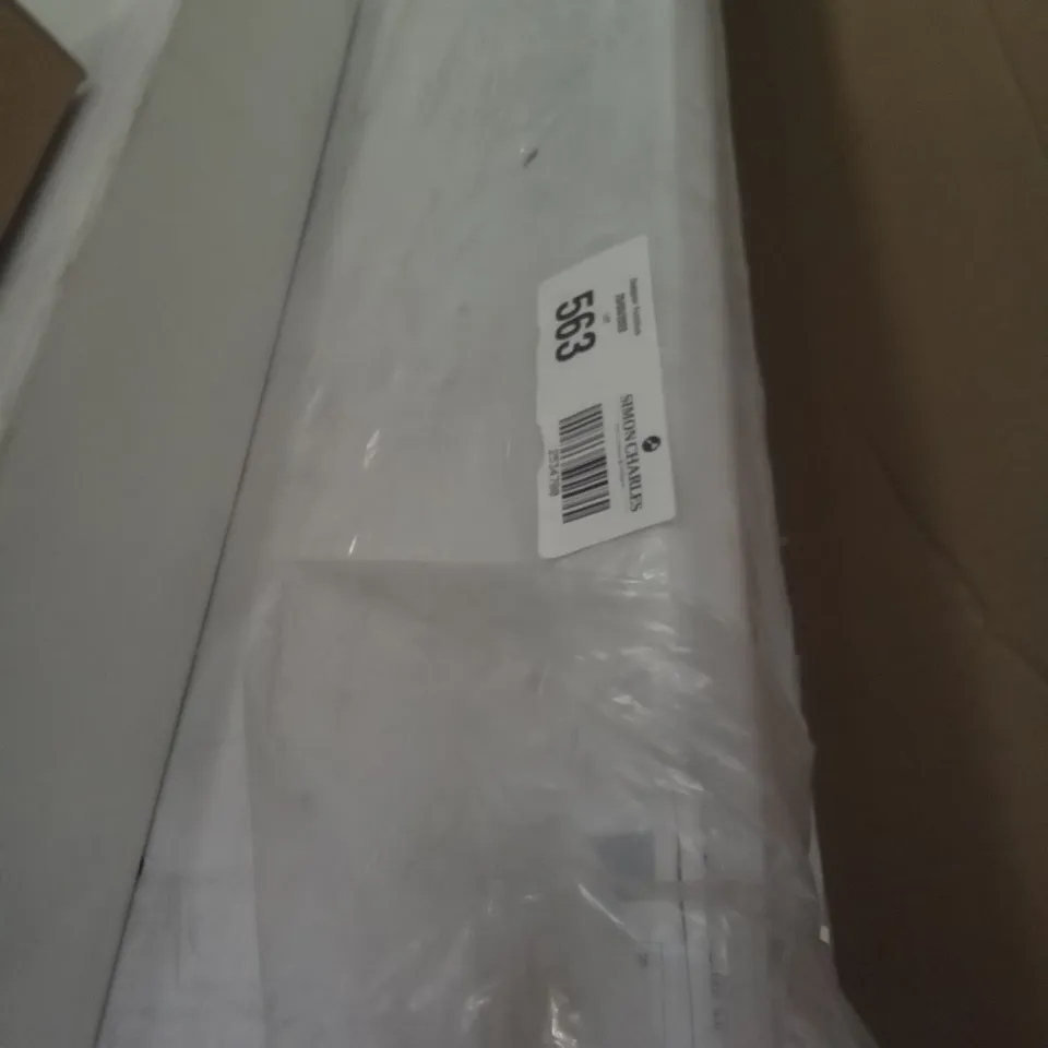 BOXED CHROME FINISH TOWEL RAIL 