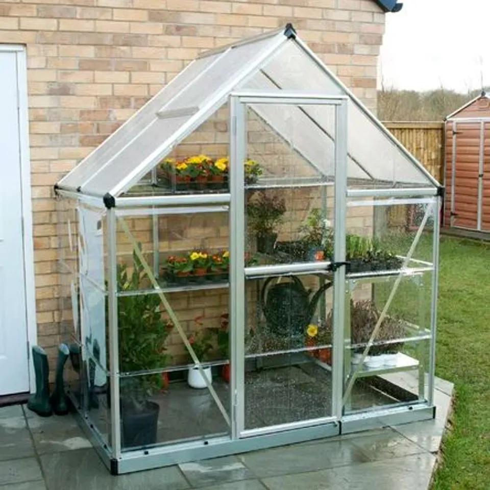 BOXED HYBRID 6 FT W X 4 FT D GREENHOUSE (1 BOX)