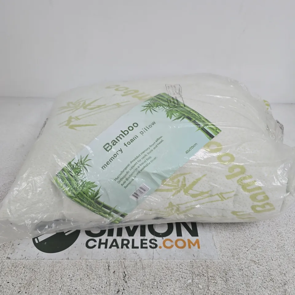 BAMBOO MEMORY FOAM PILLOW 45X70 CM
