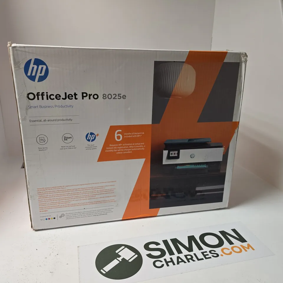HP OFFICEJET PRO 8025E ALL-IN-ONE PRINTER – BOXED