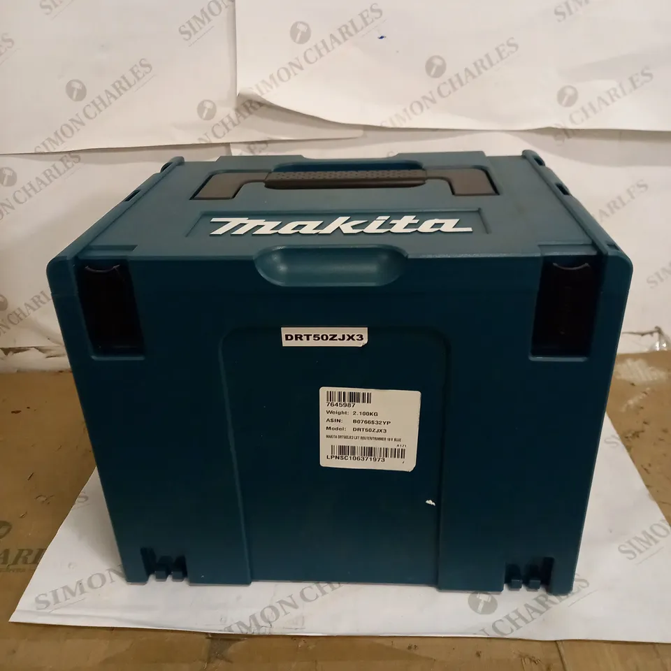 MAKITA DRT50ZJX3 LXT ROUTERTRIMMER 18 V BLUE