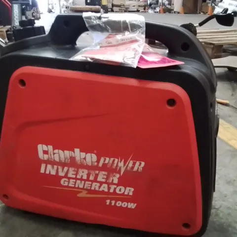 CLARKE IG1200D 1.1KW PETROL INVERTER GENERATOR