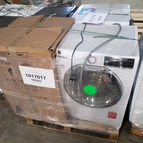 PALLET OF APPROXIMATELY 4 UNPROCESSED RAW RETURN WHITE GOODS TO INCLUDE