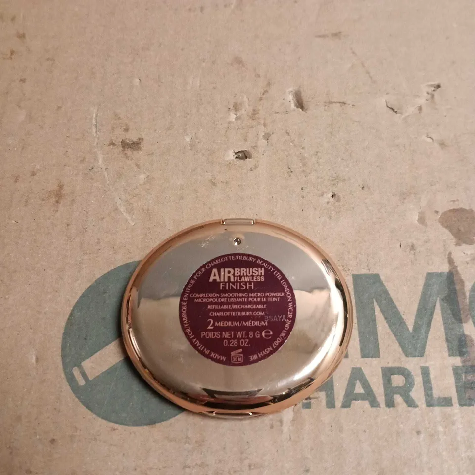CHARLOTTE TILBURY AIRBRUSH FLAWLESS FINISH COMPLEXION SMOOTHING MICRO POWDER UNBOXED