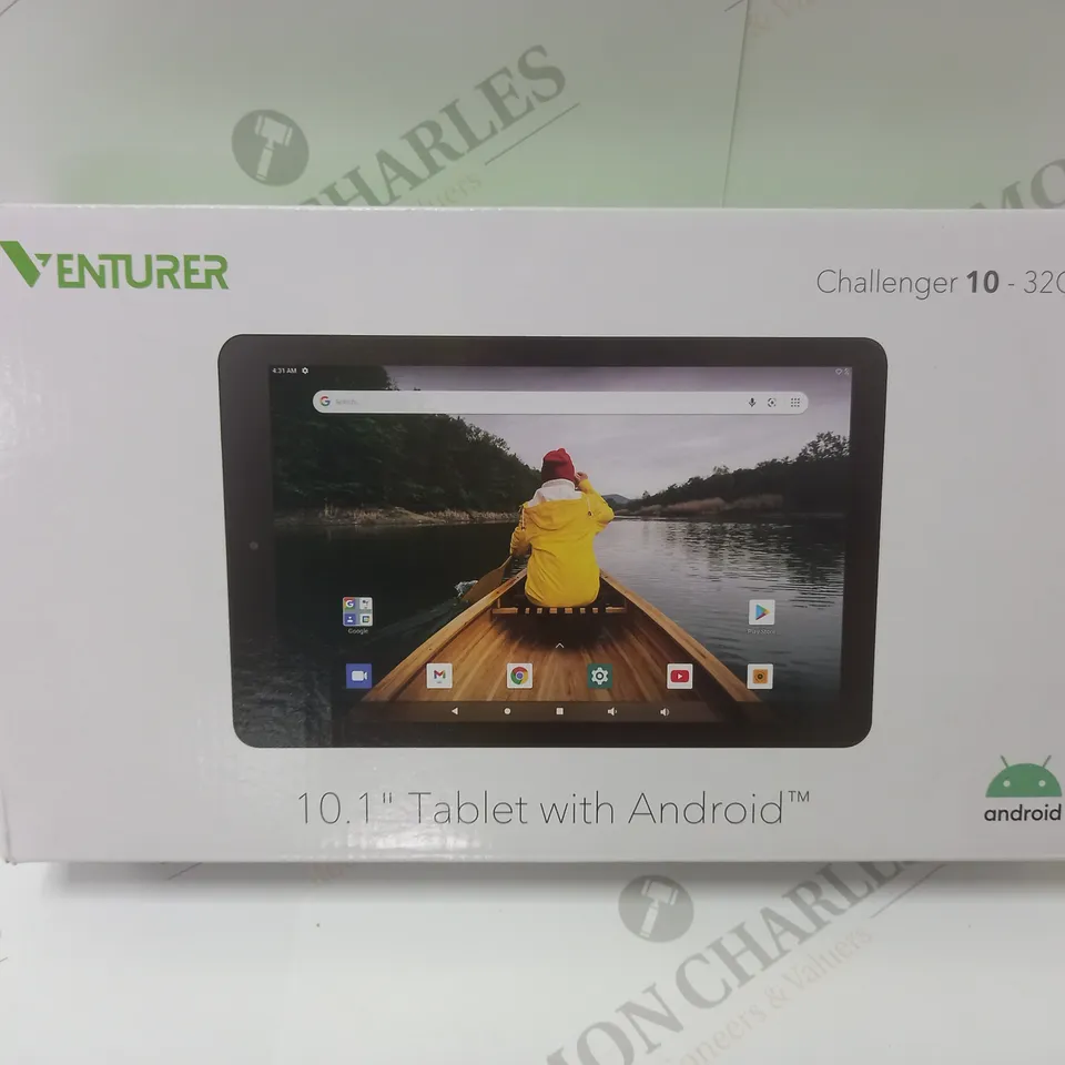 BRAND NEW BOXED VENTURER CHALLENGER 10, 10.1" TABLET WITH ANDROID