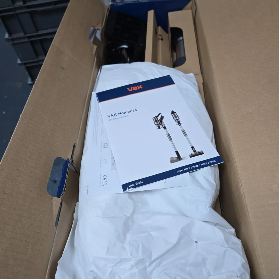 VAX HOMEPRO PLUS CORDLESS VACUUM CLEANER
