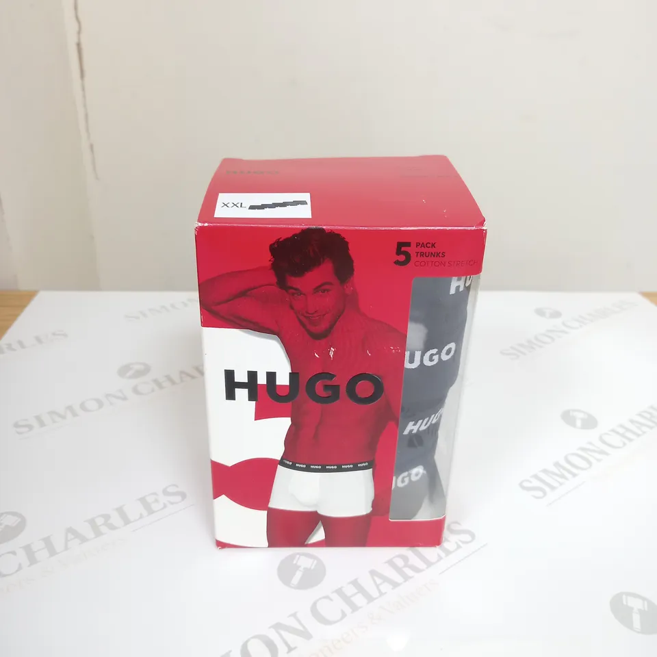 BOXED HUGO BOSS BOXER - 5 PACK - XXL