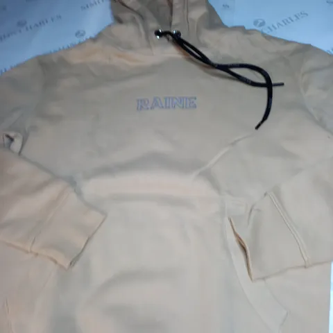 MENS RAINE BEIGE HOODIE SIZE M