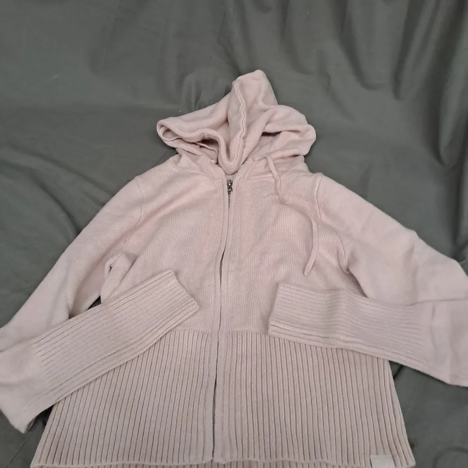 GILLY HICKS XL PINK ZIP UP HOODIE 