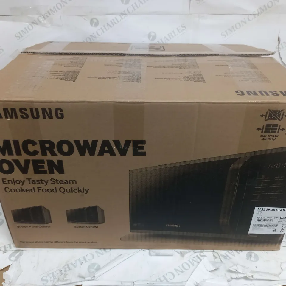BOXED SAMSUNG MICROWAVE IN BLACK