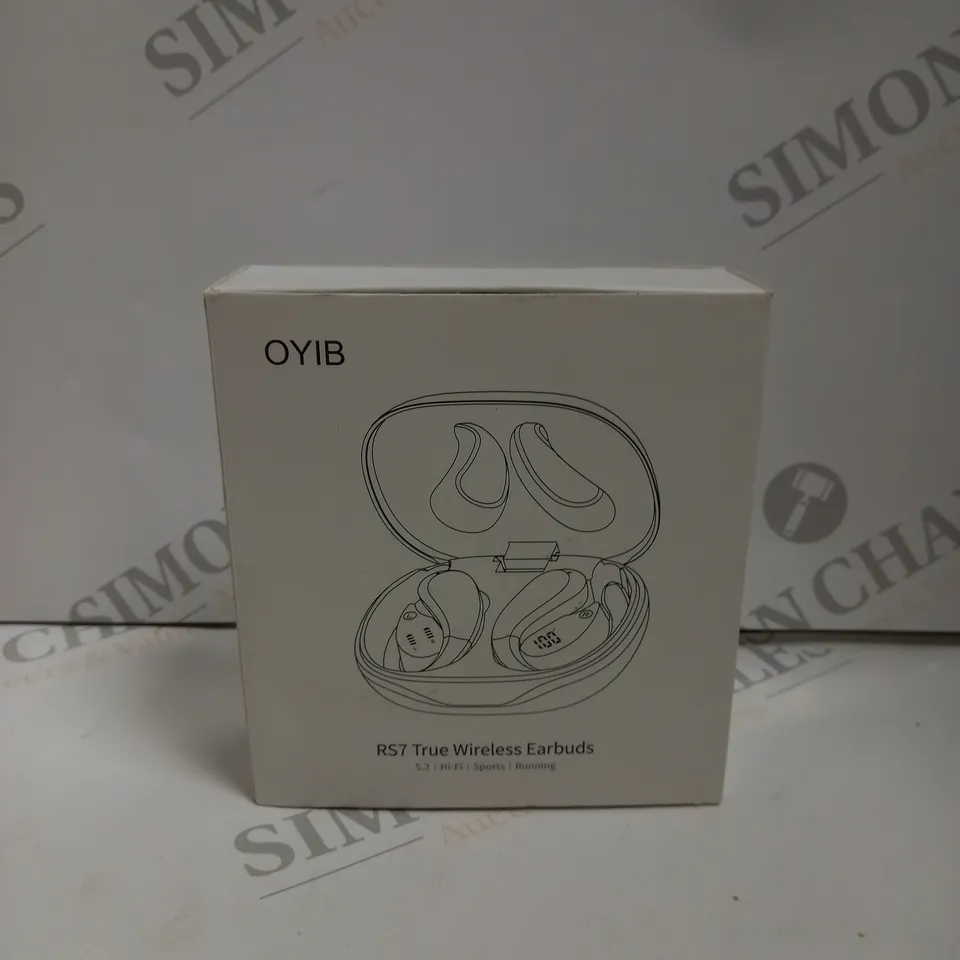 BOXED OYIB RS7 TRUE WIRELESS EARBUDS BLACK 