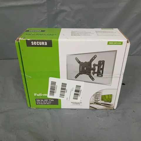 BOXED SANUS SECURA SMALL ARTICULATING FULL-MOTION TV MOUNT FOR 13" - 39" TVS
