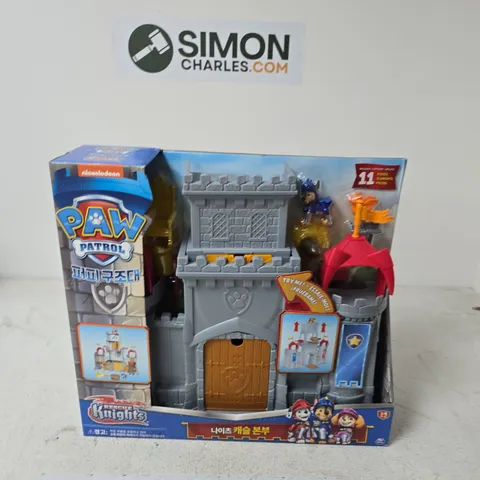 PAW PATROL RESCUE KNIGHTS CASTLE PLAYSET